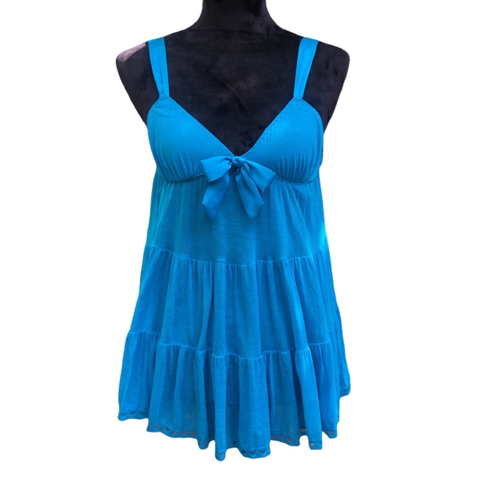 Victoria Secret Sheer Blue Nightie size Small - Picture 1 of 4
